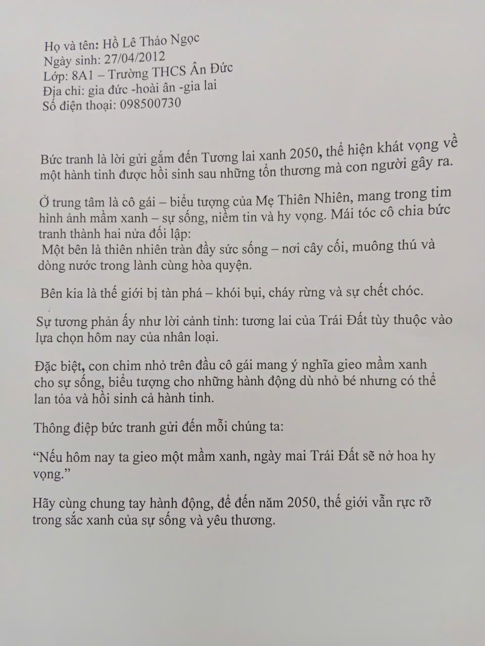 Ảnh chia sẻ