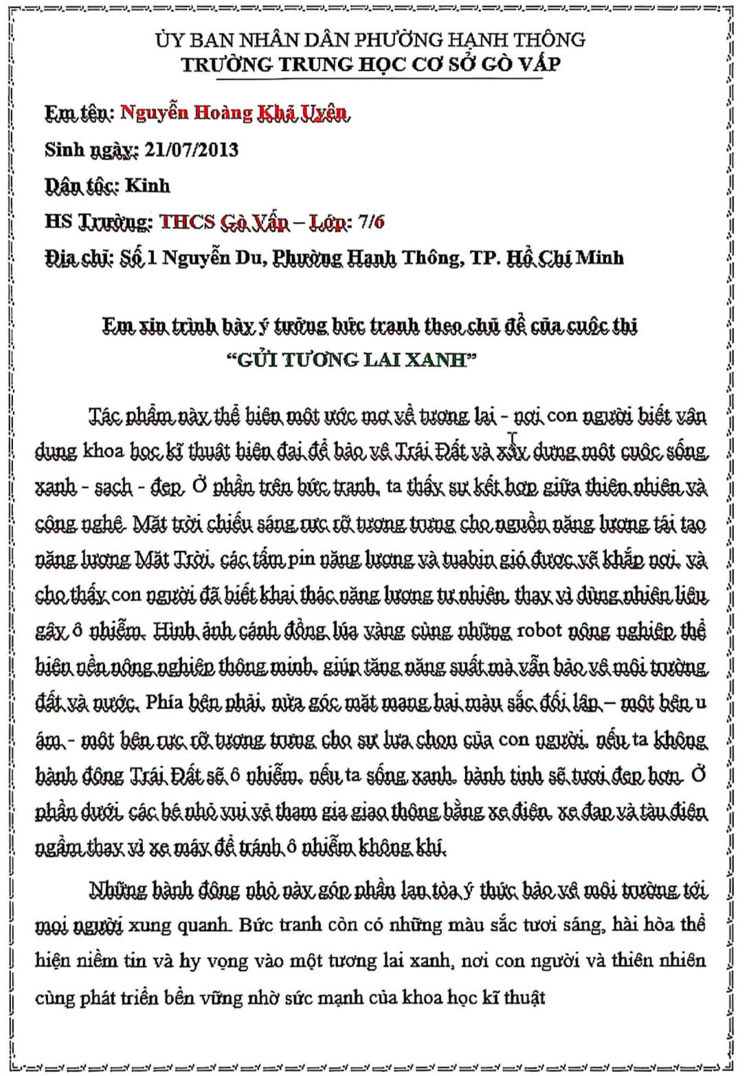 Ảnh chia sẻ