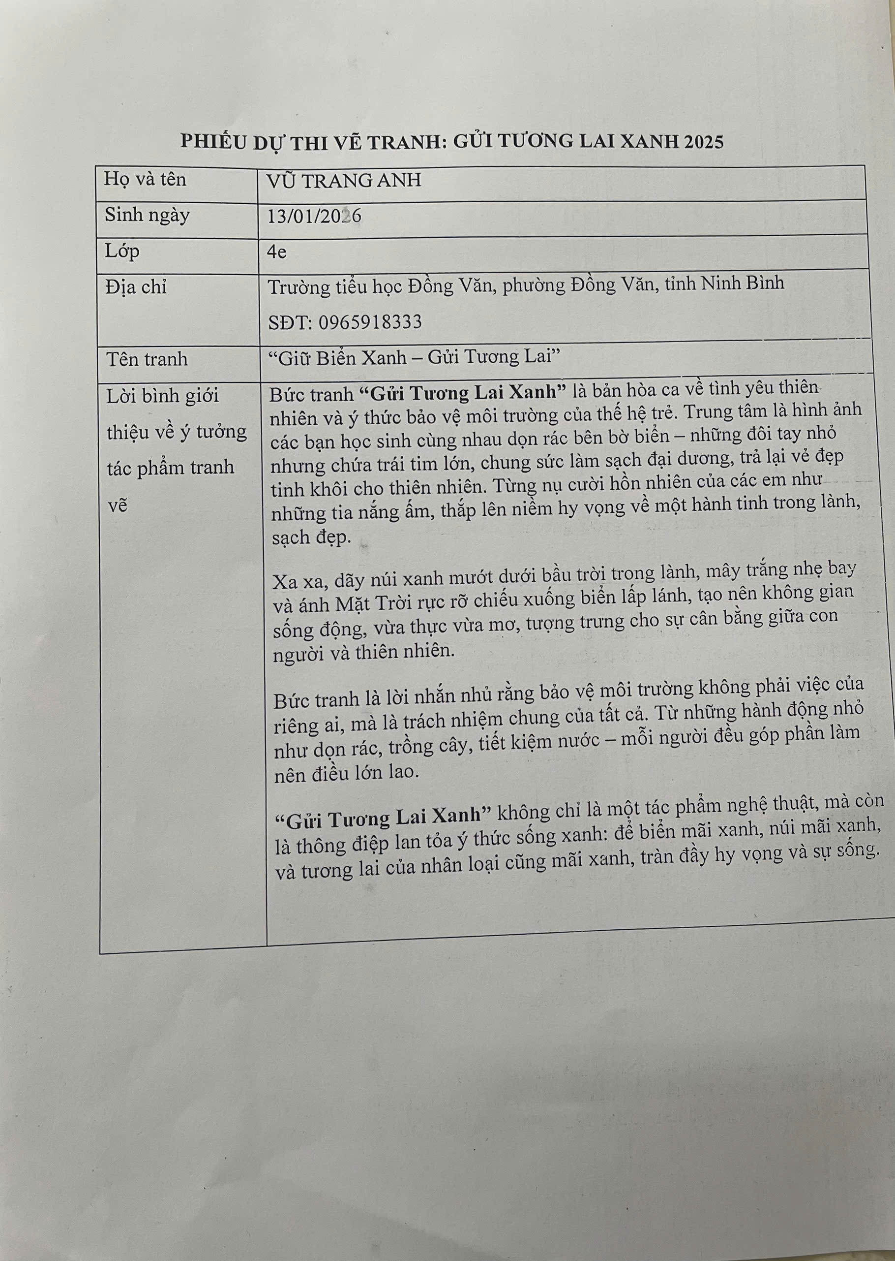 Ảnh chia sẻ