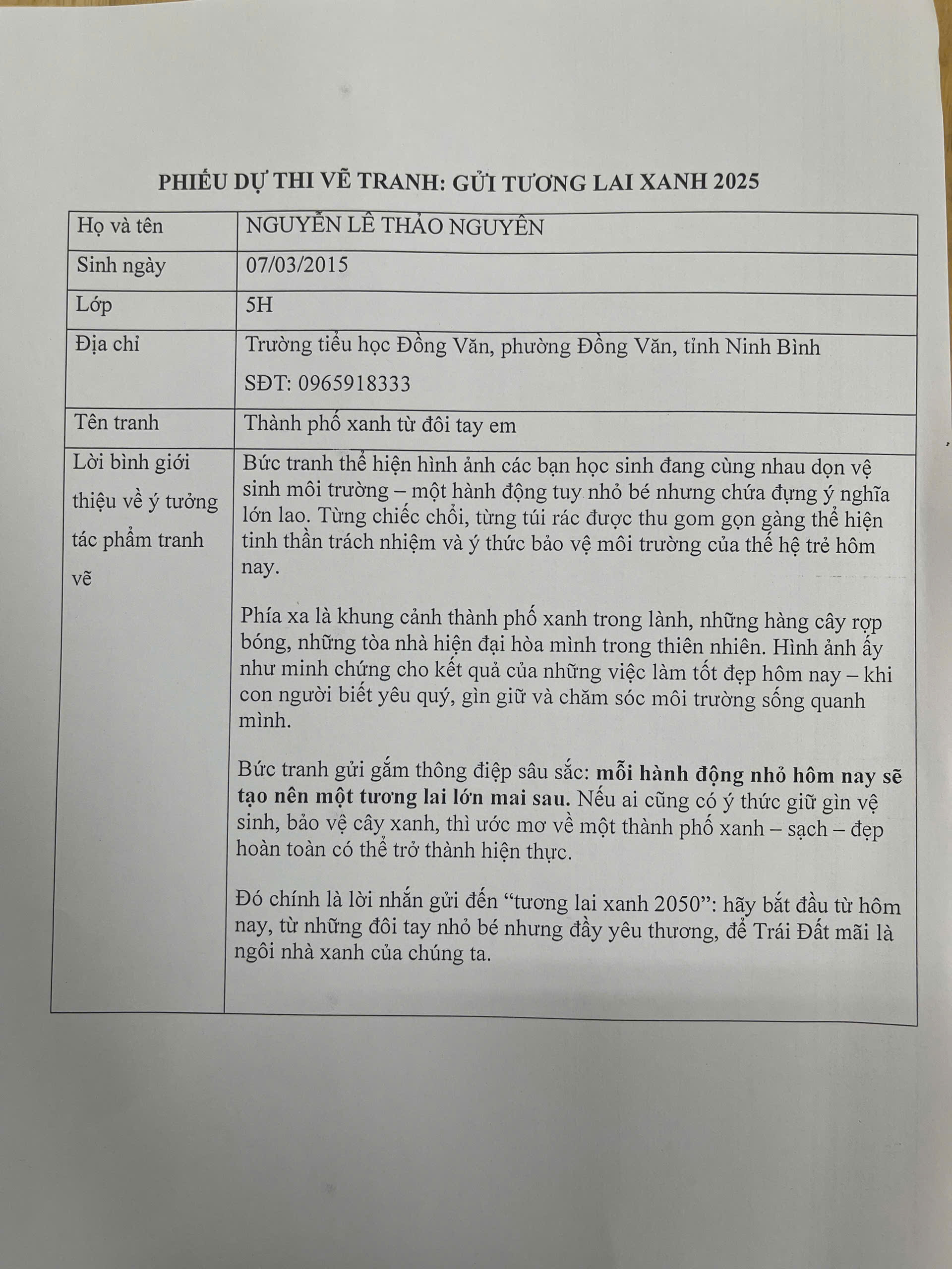Ảnh chia sẻ