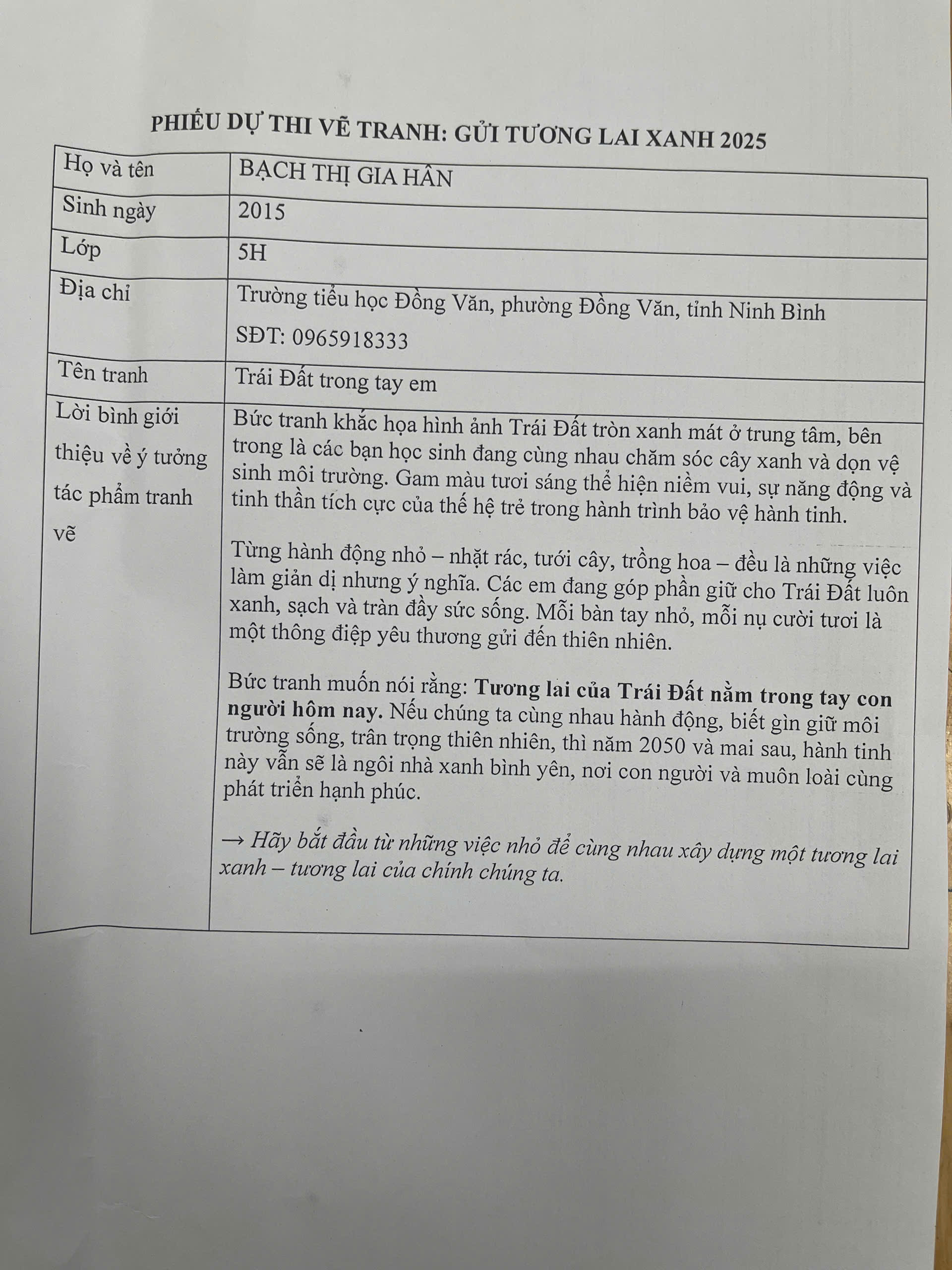 Ảnh chia sẻ