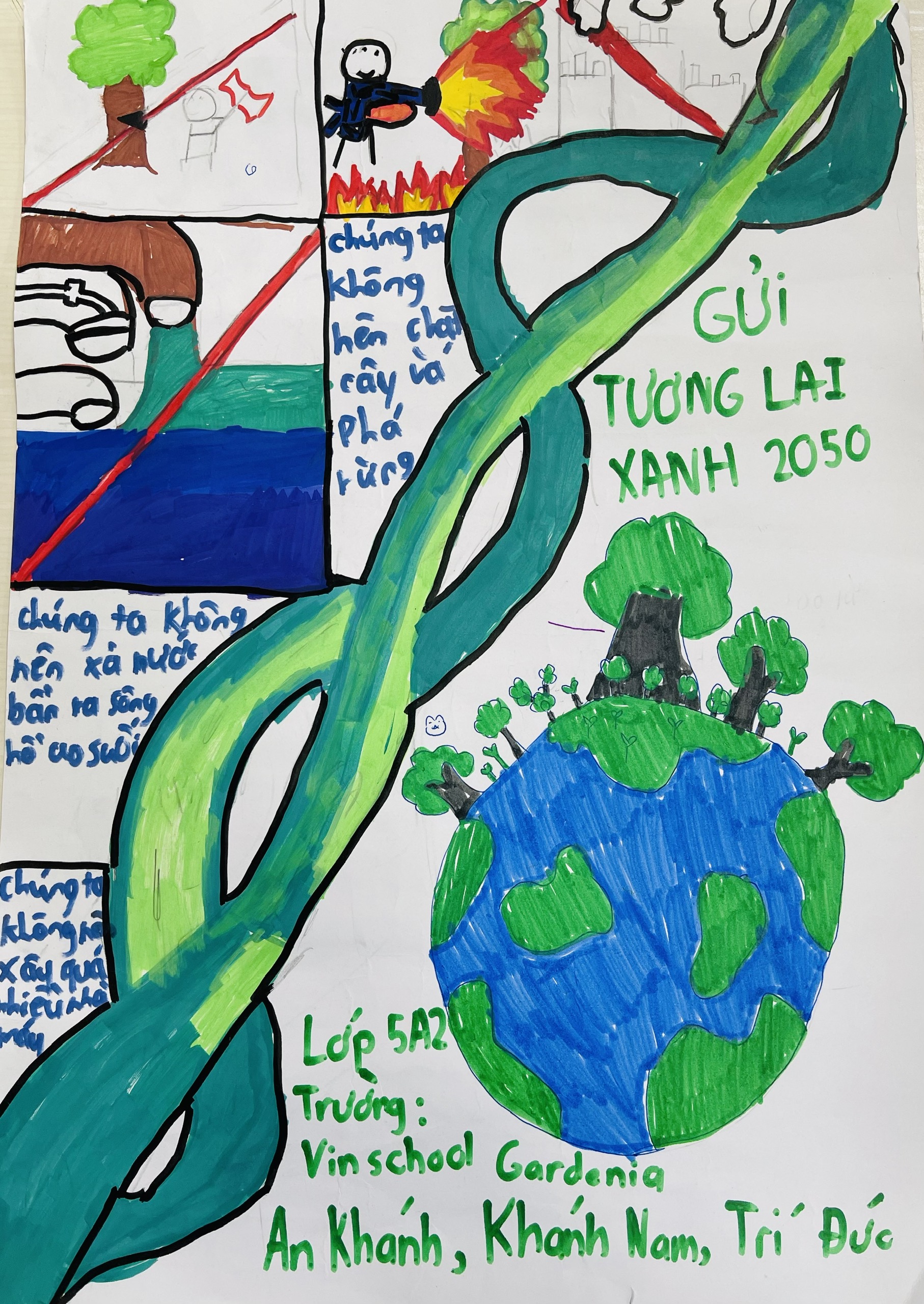 Lê Nguyễn An Khánh - Nguyễn Tống Khánh Nam - Lê Anh Trí Đức