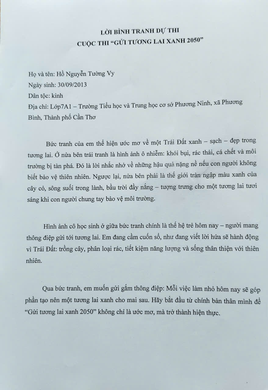 Hồ Nguyễn Tường Vy