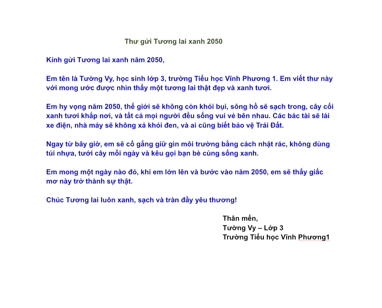 TRẦN CÁT TƯỜNG VY