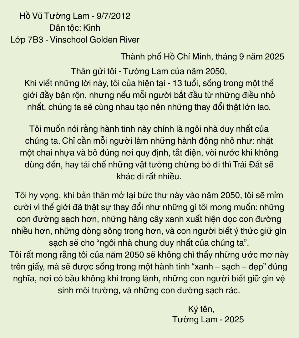 Hồ Vũ Tường Lam