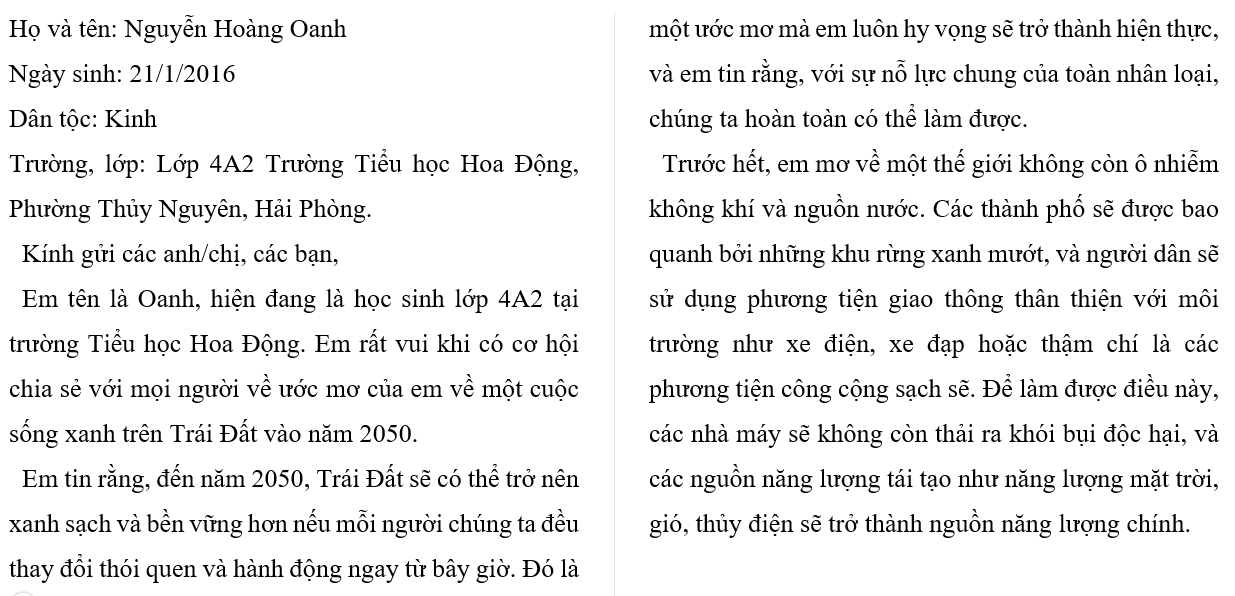 Nguyễn Hoàng Oanh