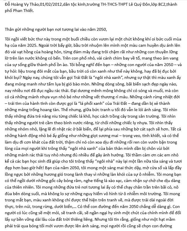 Đỗ Hoàng Vy Thảo