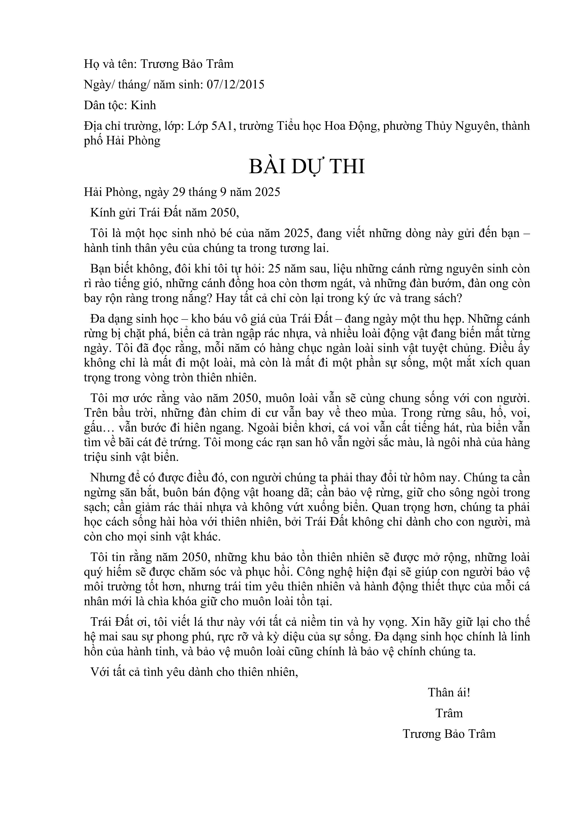 Trương Bảo Trâm