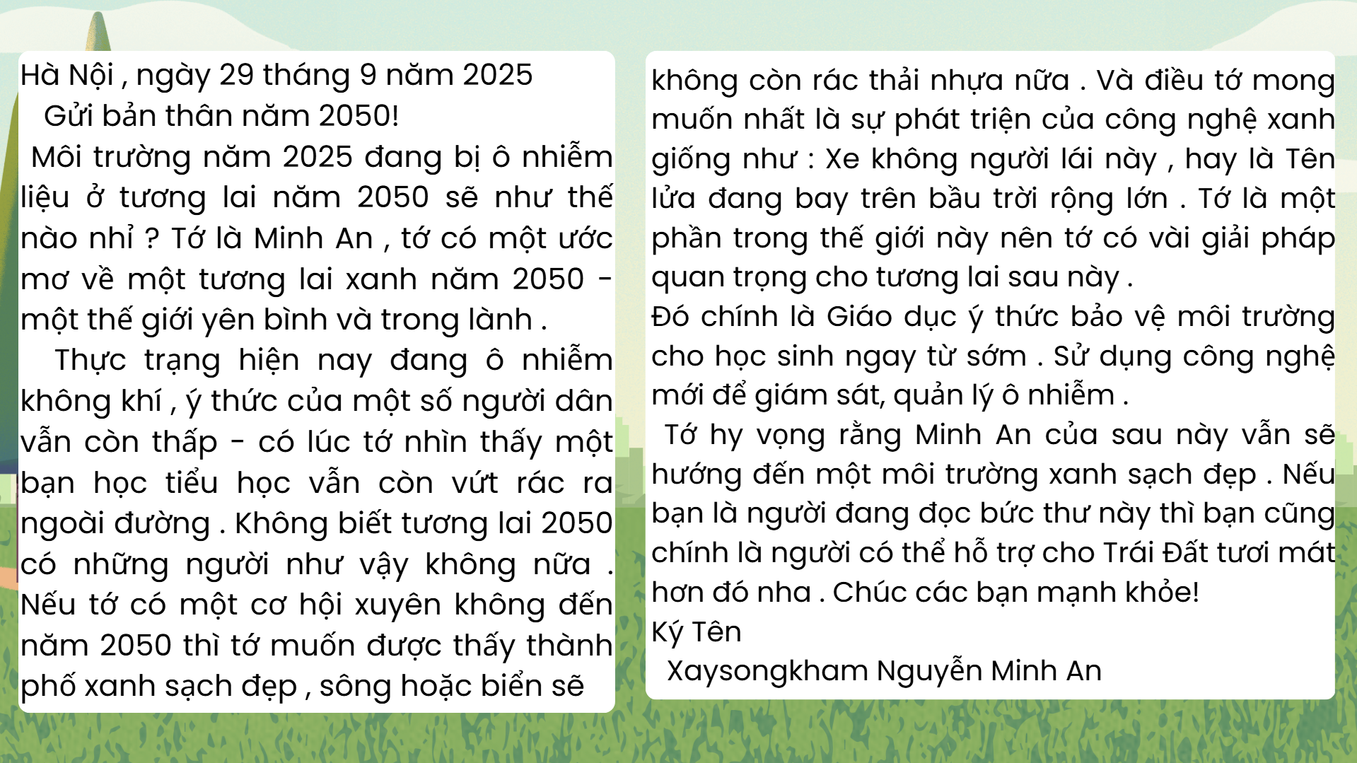 Xaysongkham Nguyễn Minh An
