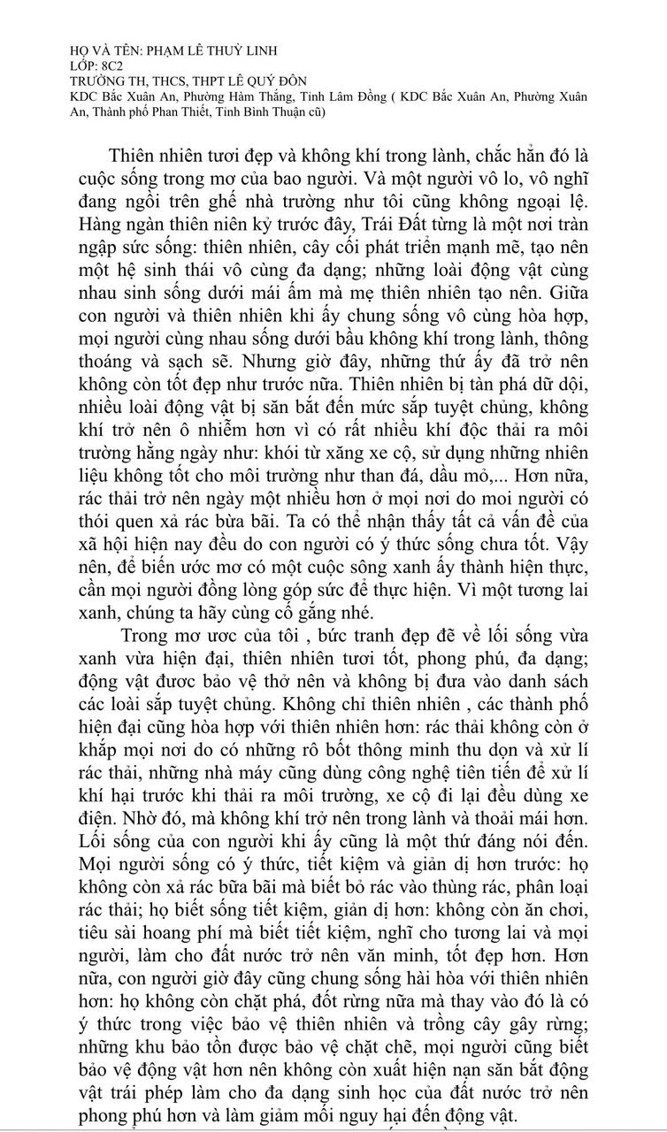 Phạm Lê Thùy Linh