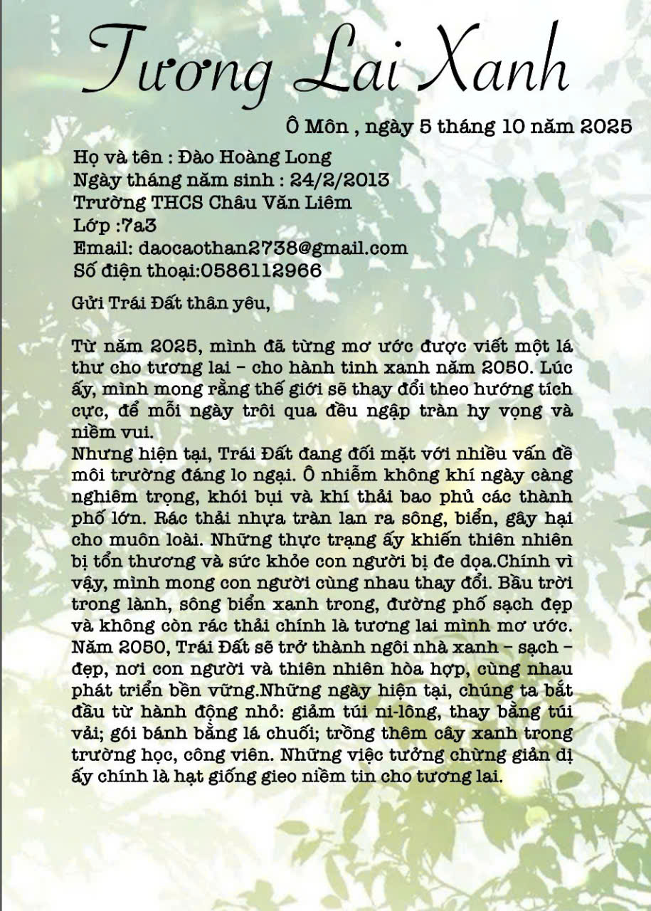 Đào Hoàng Long