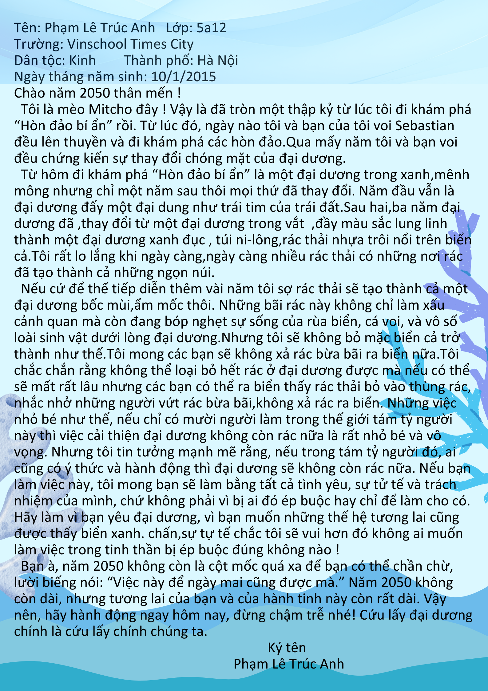 Phạm Lê Trúc Anh