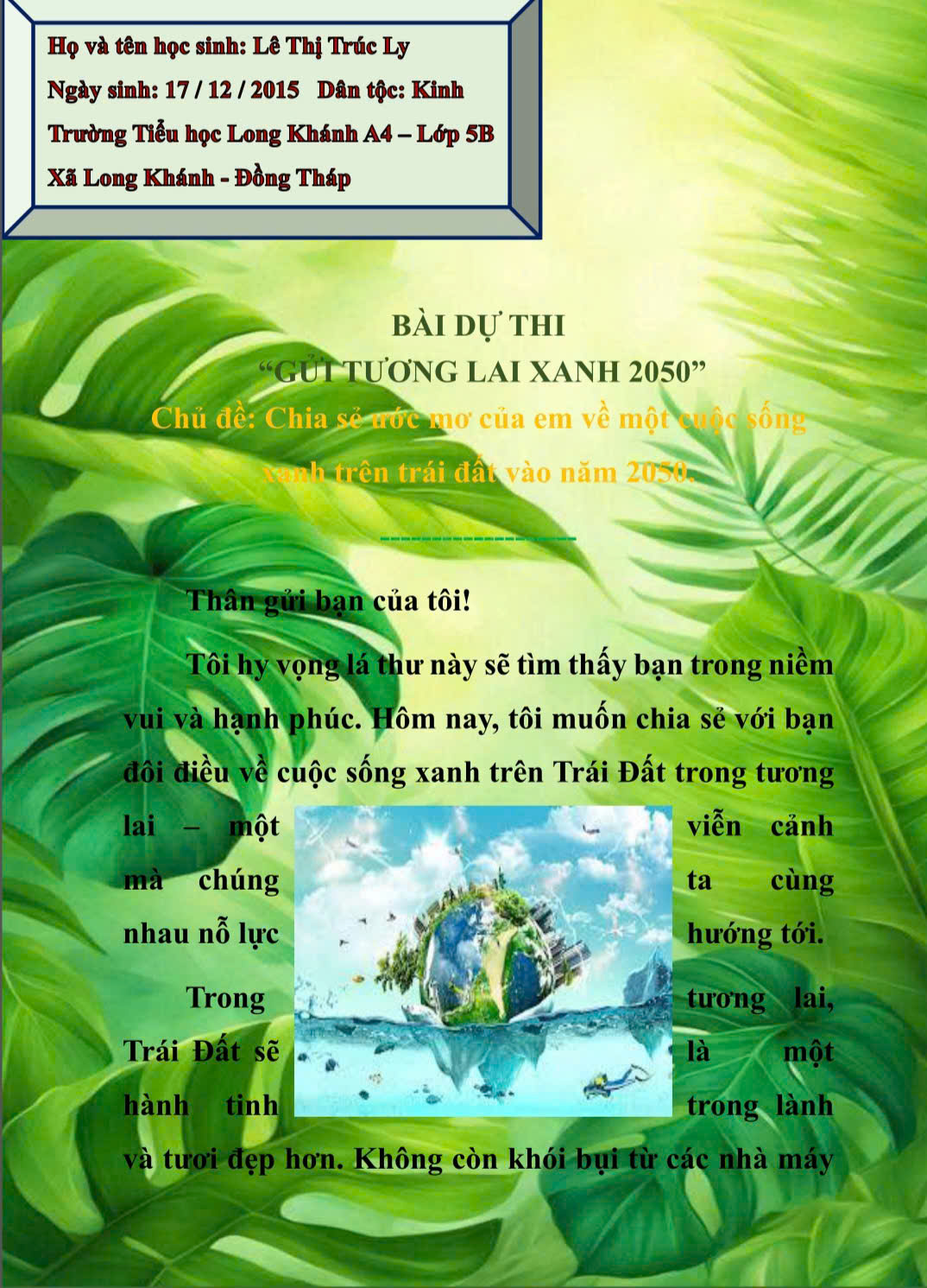 Lê Thị trúc Ly