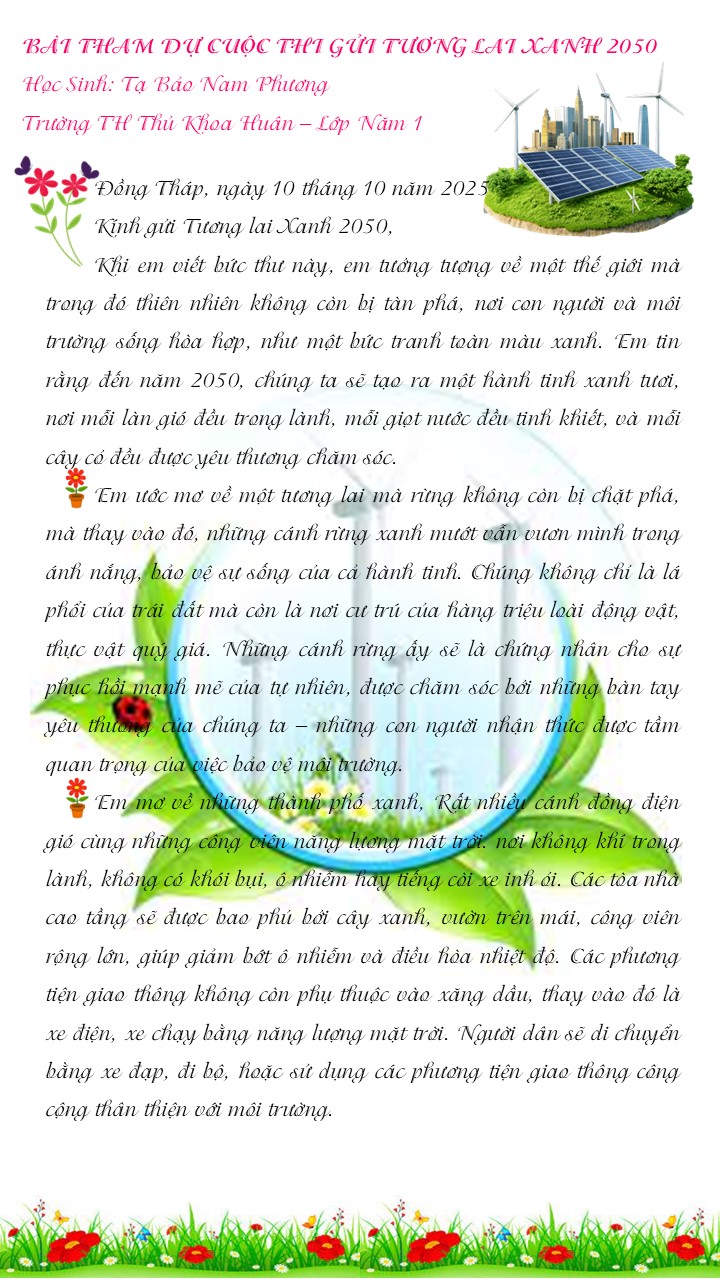 TẠ BẢO NAM PHƯƠNG