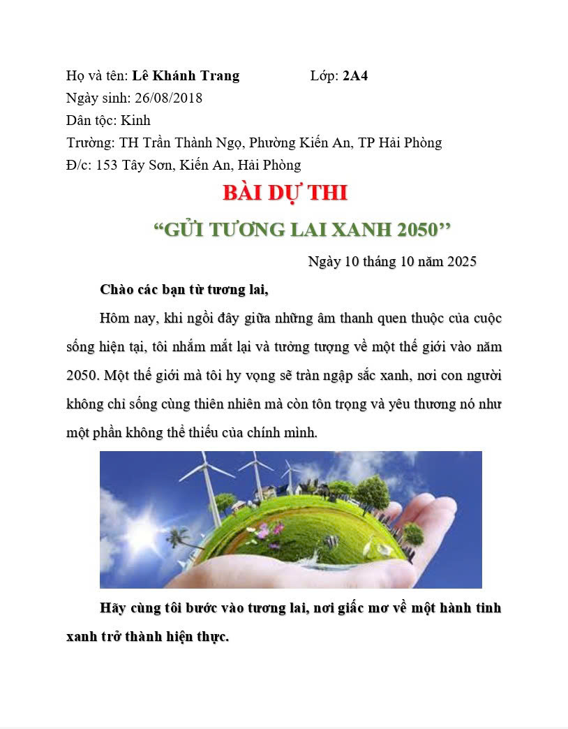 LÊ KHÁNH TRANG