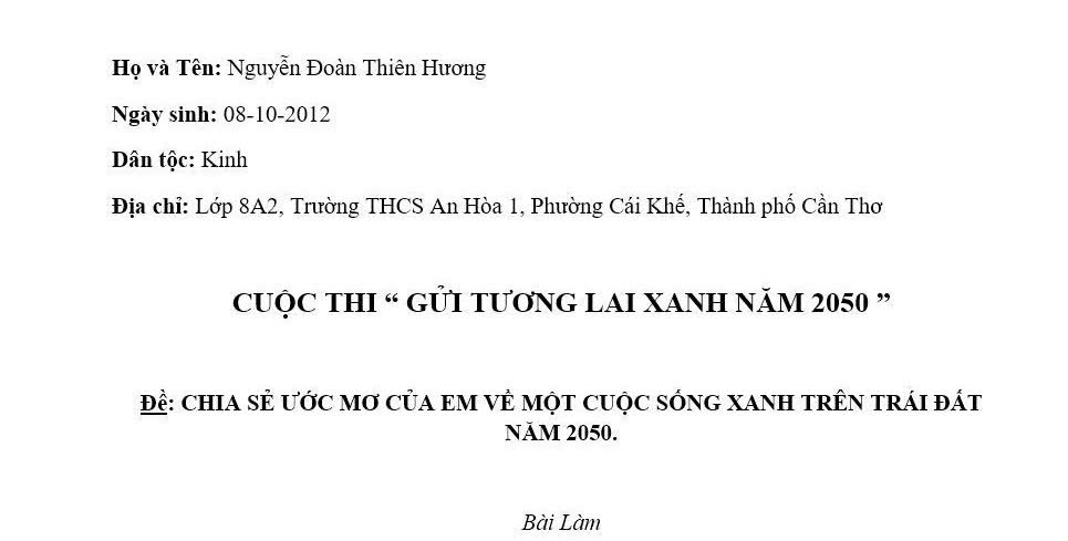 Nguyễn Đoàn Thiên Hương
