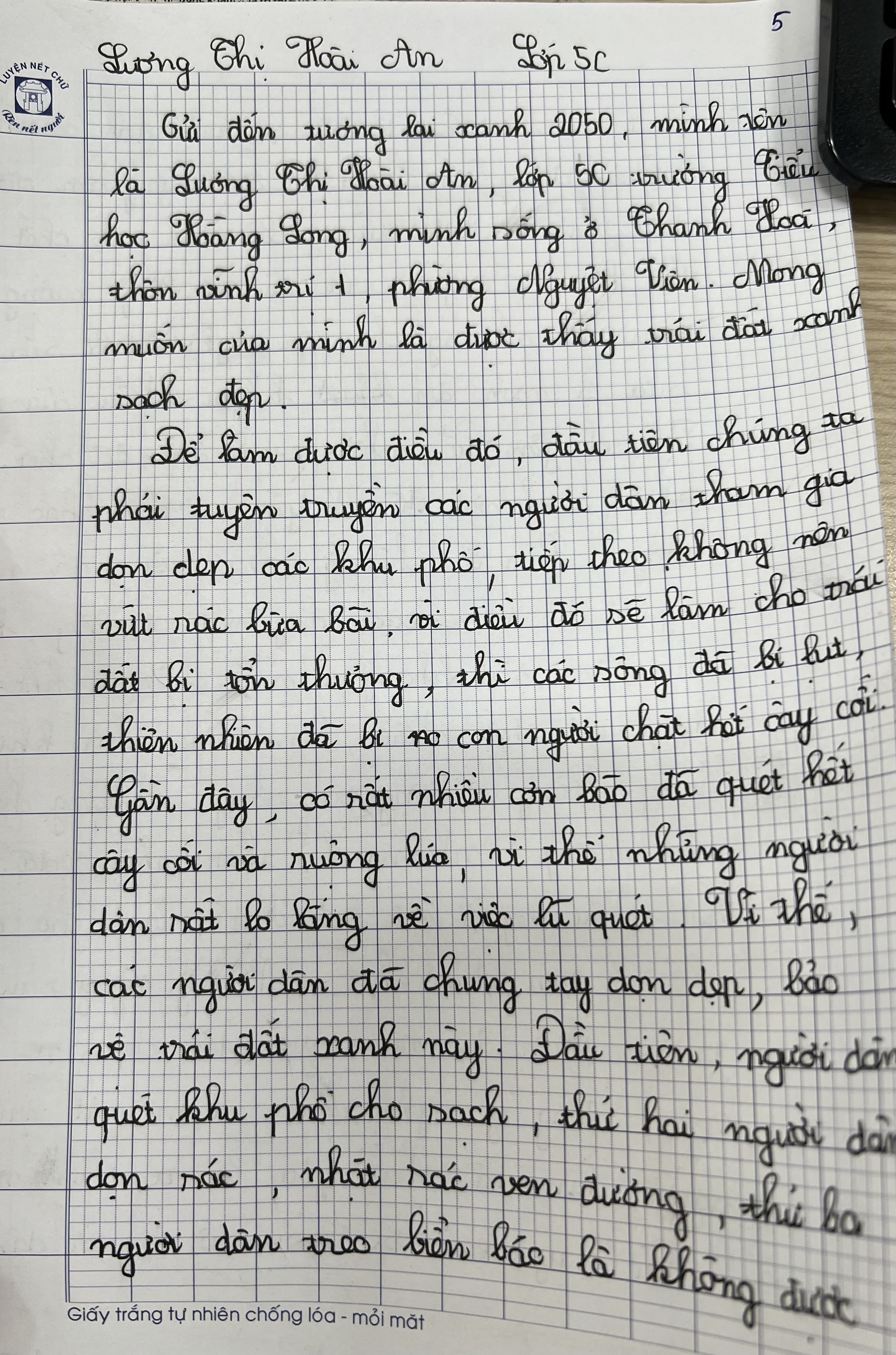 5. Lương Thị Hoài An