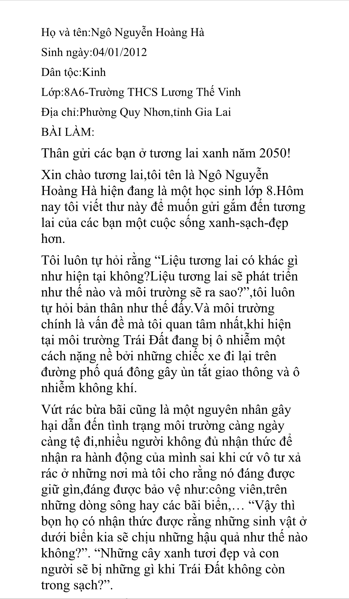 Ngô Nguyễn Hoàng Hà