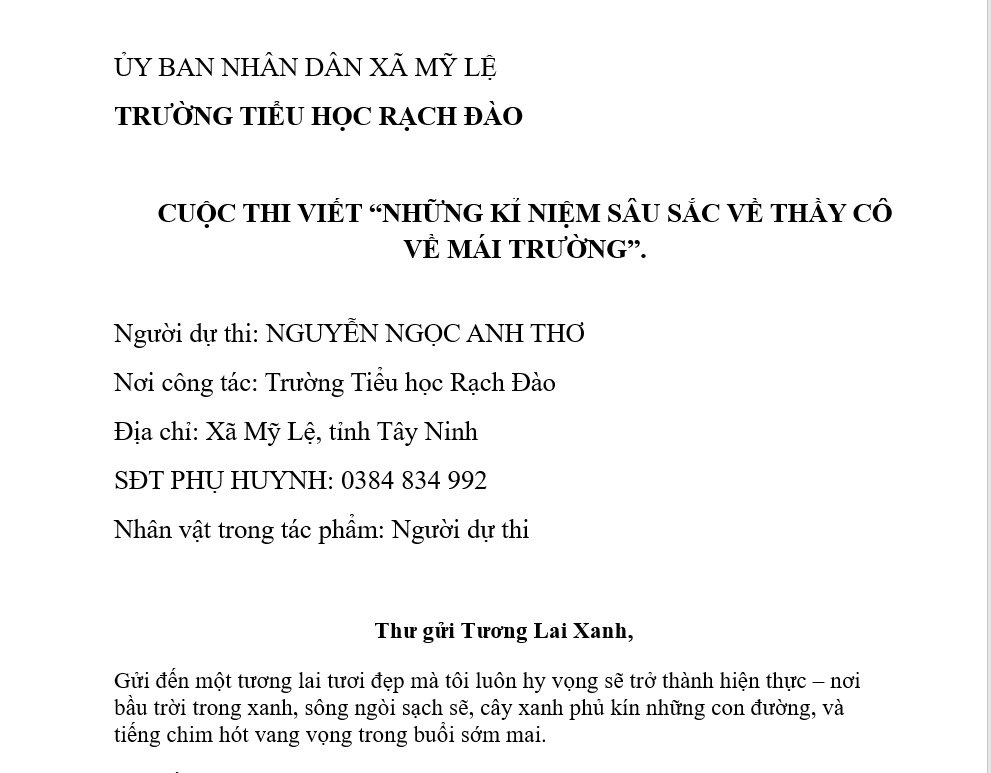 Nguyễn Ngọc Anh Thơ
