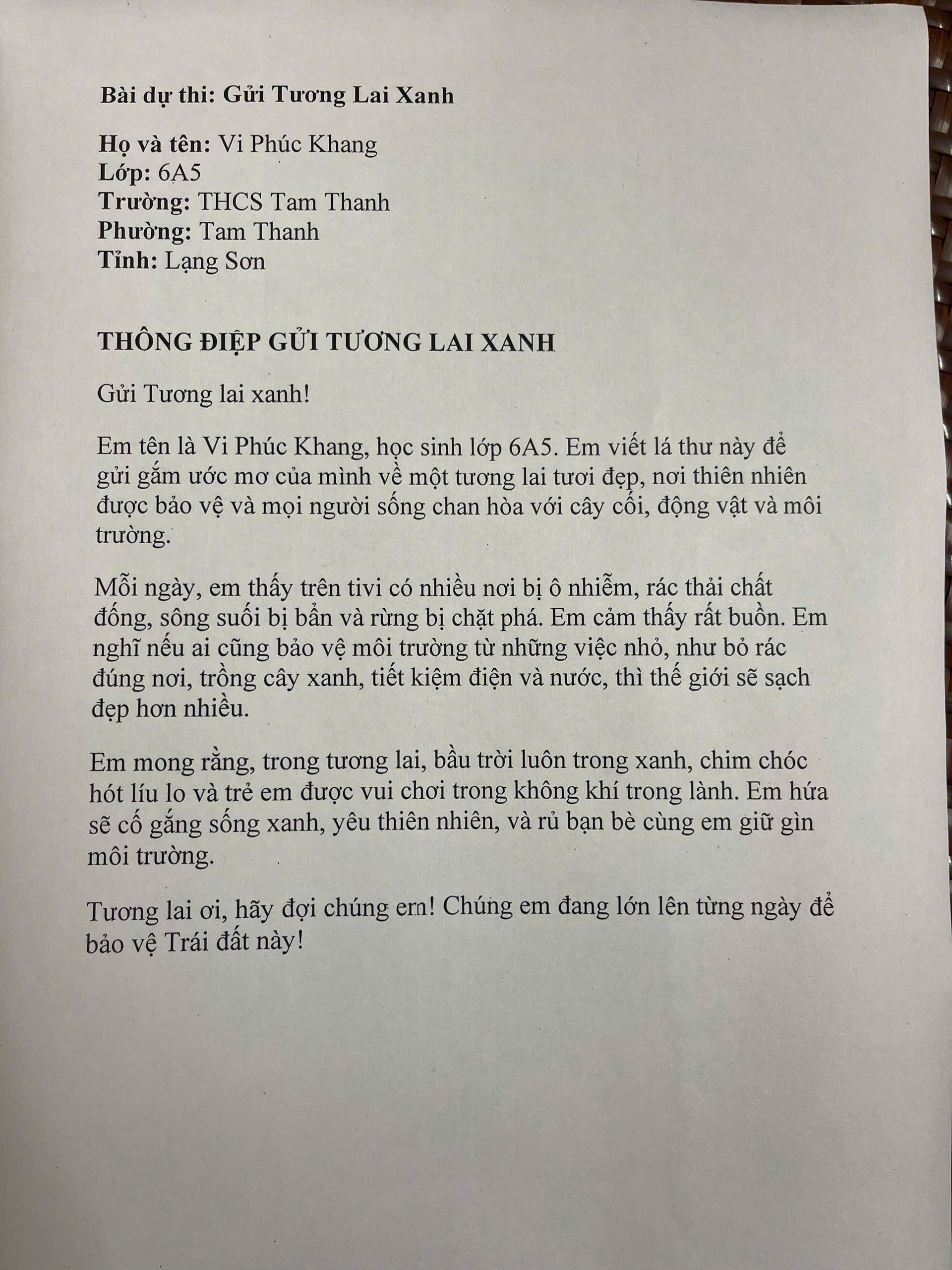 VI PHÚC KHANG