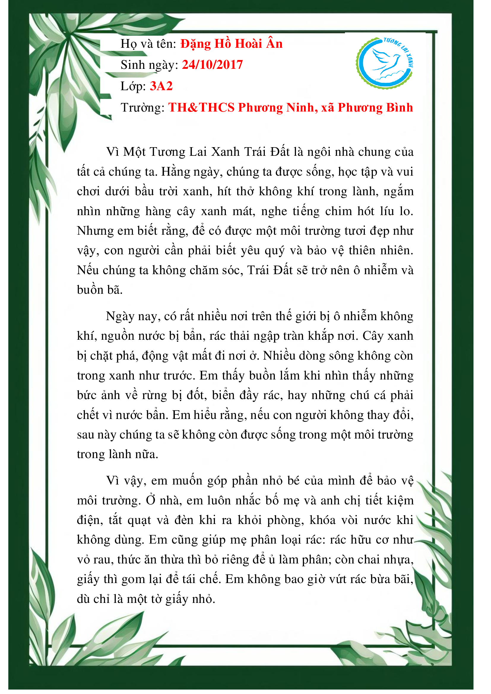 Đặng Hồ Hoài Ân