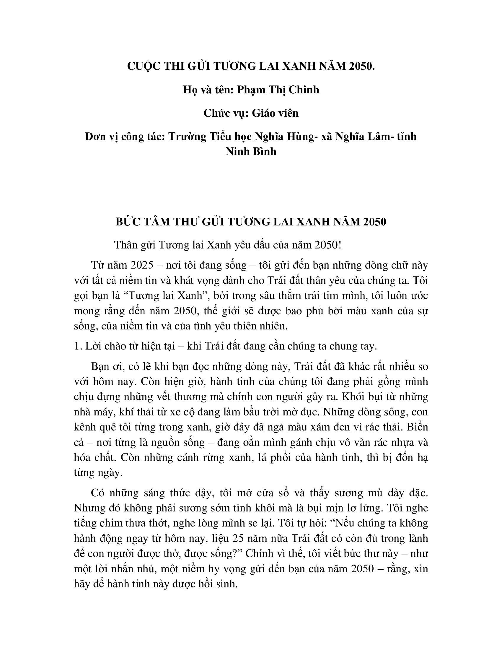 Phạm Thị Chinh