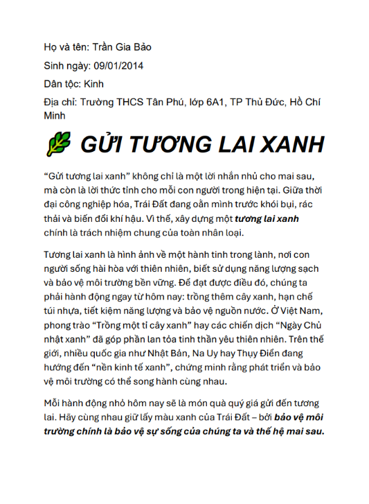 Trần Gia Bảo