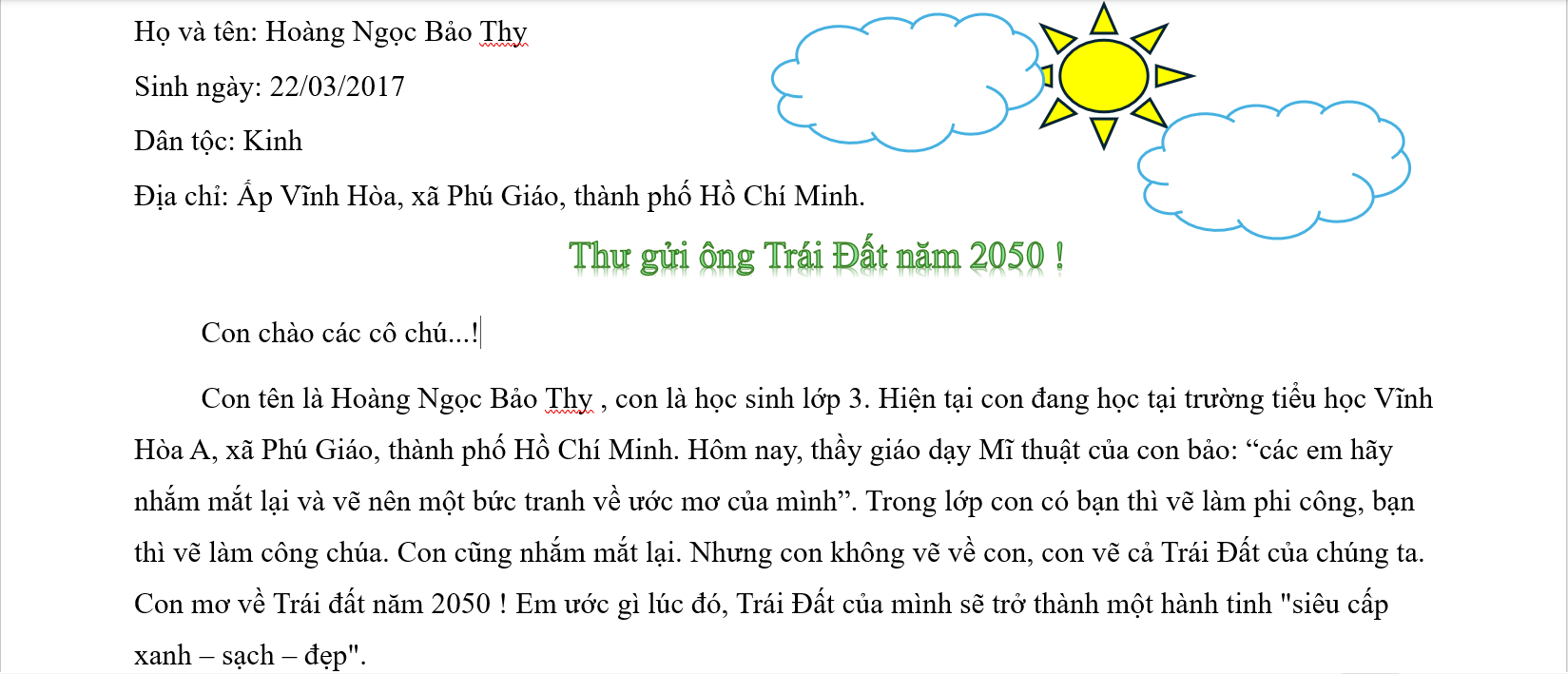 Hoàng Ngọc Bảo Thy