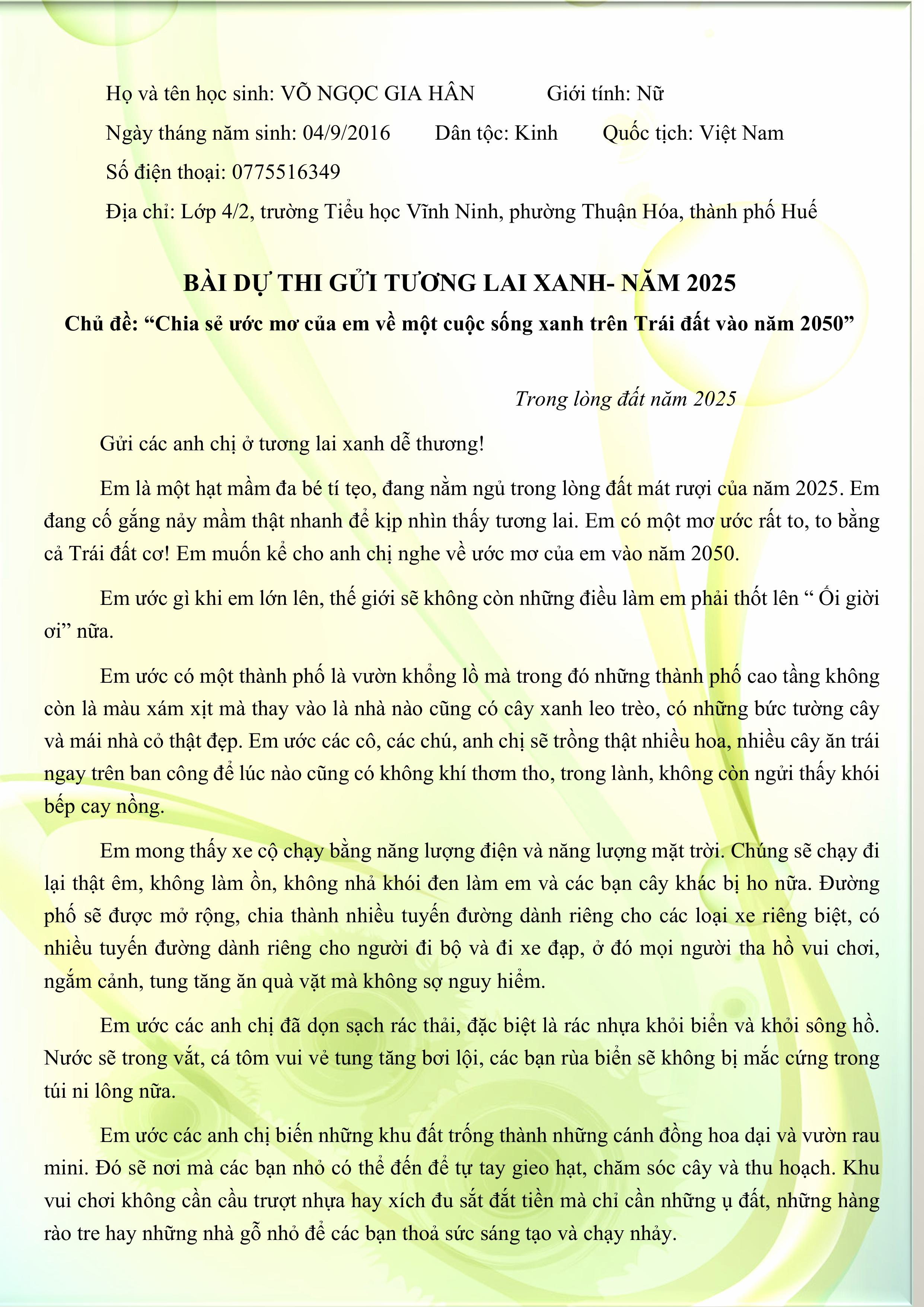 Võ Ngọc Gia Hân
