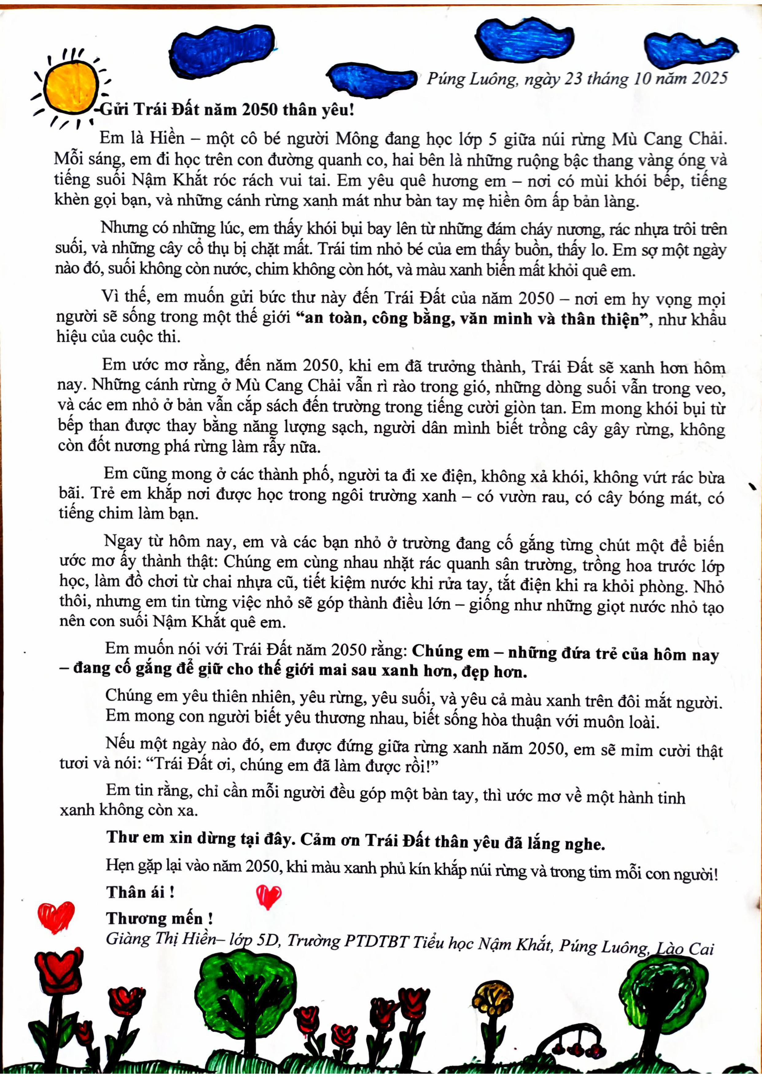 Giàng Thị Vàng Hiền