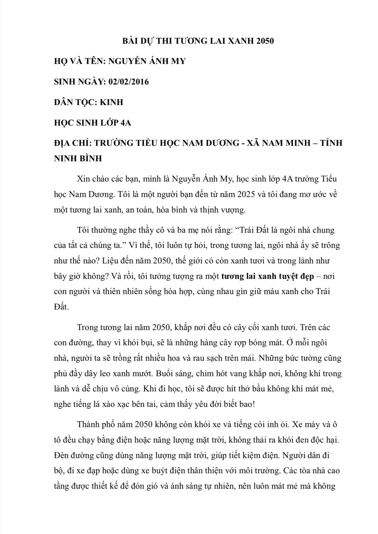 NGUYỄN  ÁNH MY