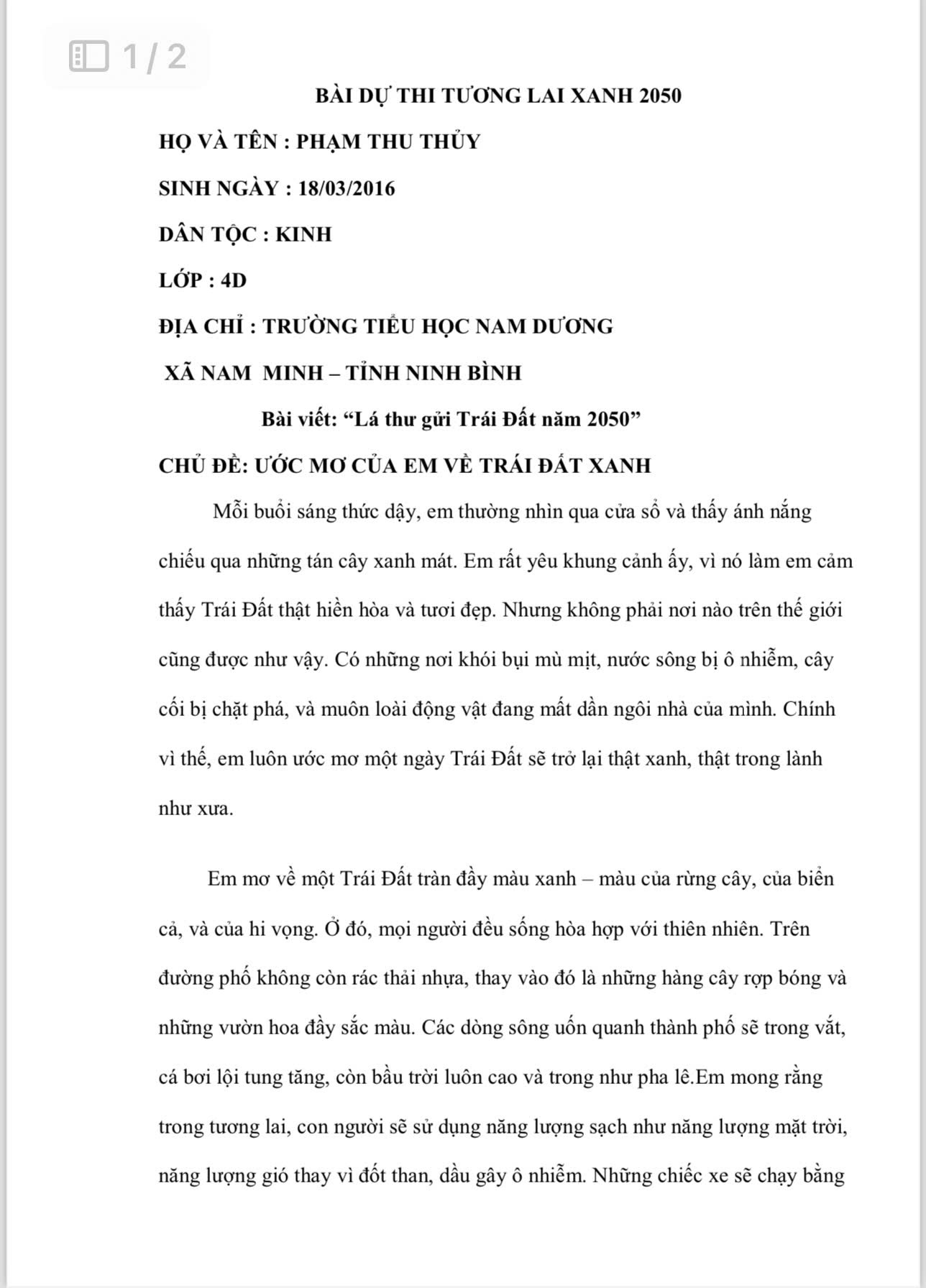 PHẠM THU THỦY