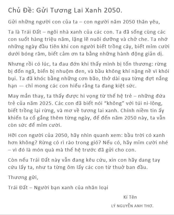 LÝ NGUYỄN ANH THƠ