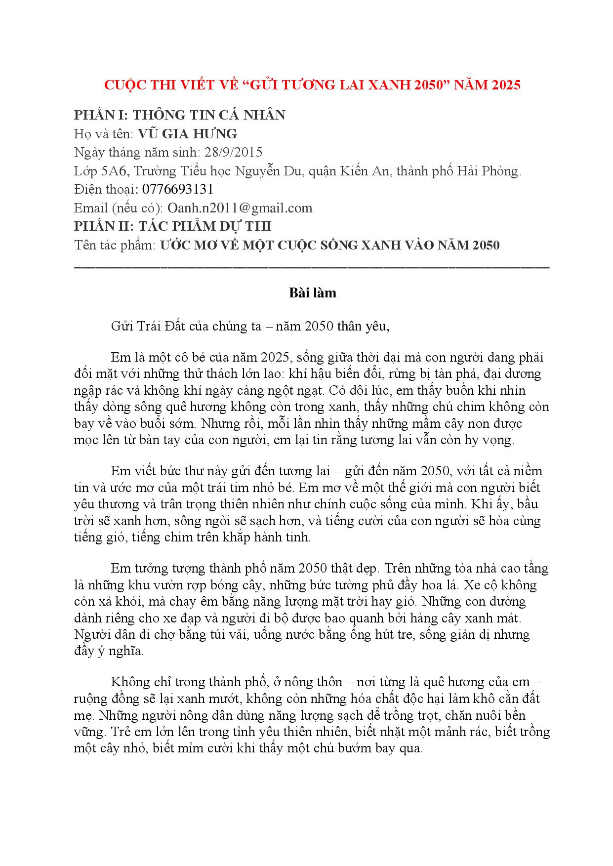Vũ Gia Hưng