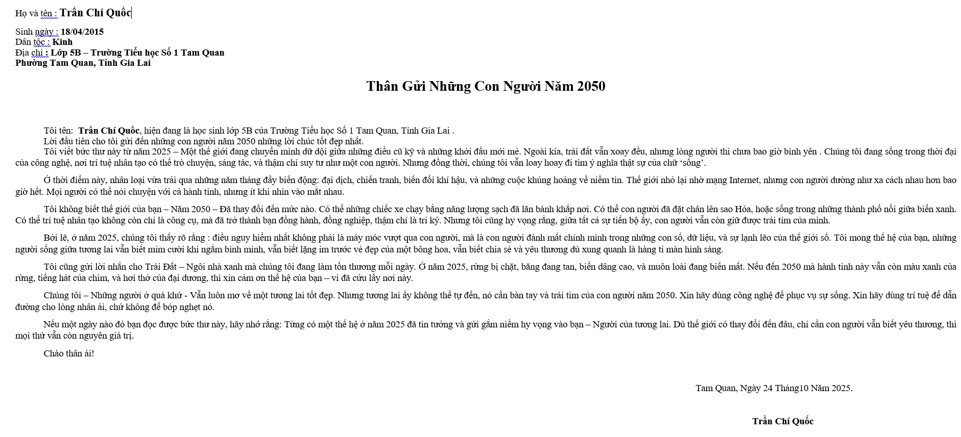 Trần Chí Quốc