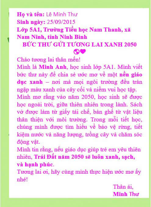 LÊ MINH THƯ