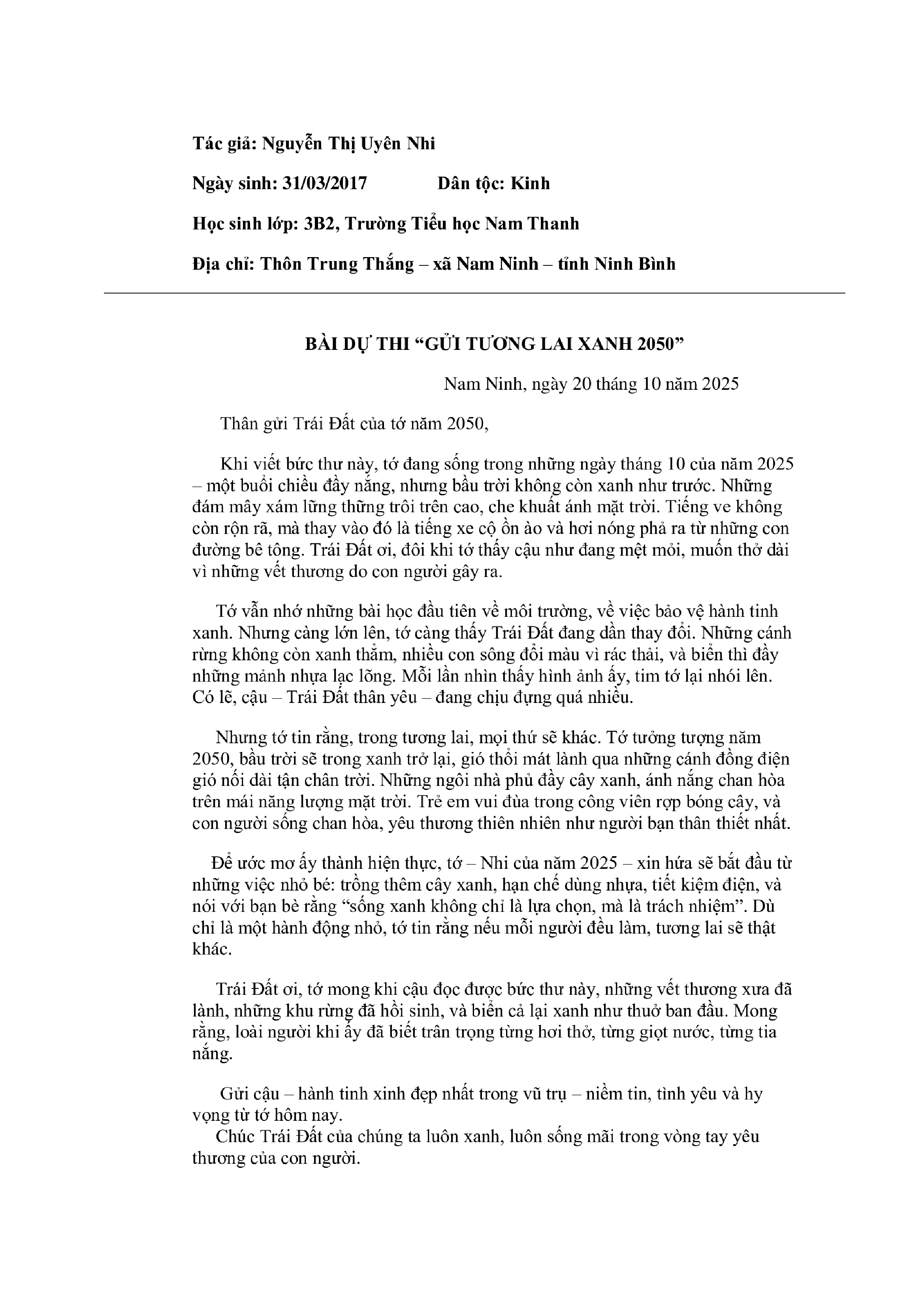 NGUYỄN THỊ UYÊN NHI