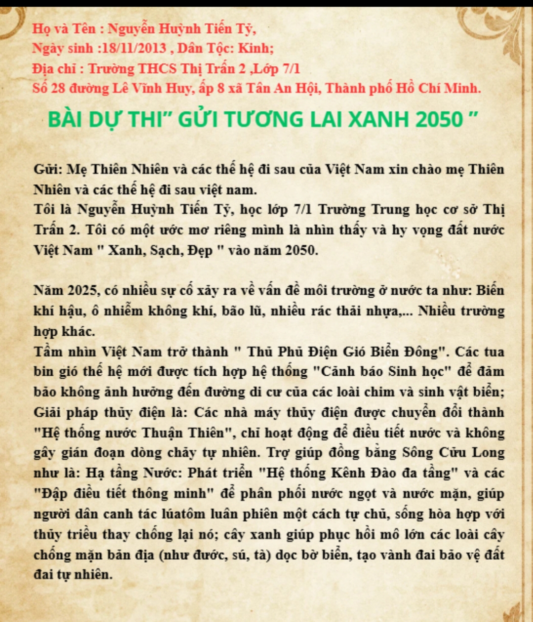 Nguyễn Huỳnh Tiến Tỷ