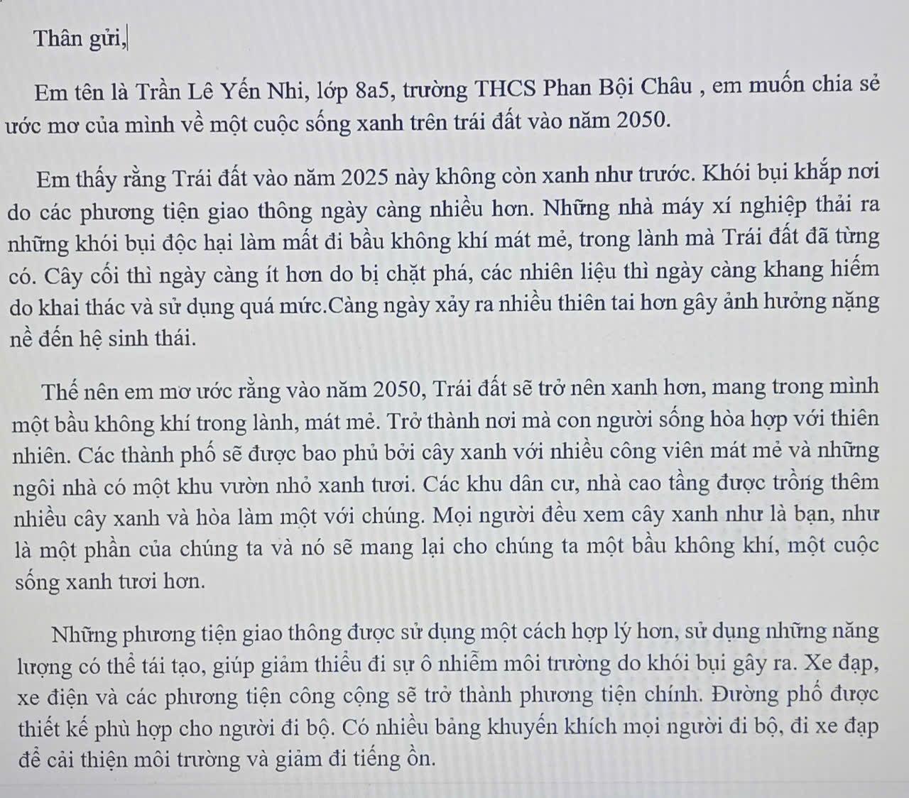Trần Lê Yên Nhi
