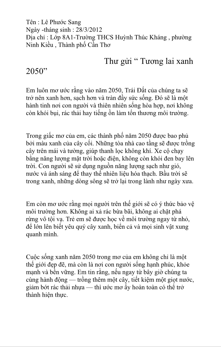 Lê Phước Sang