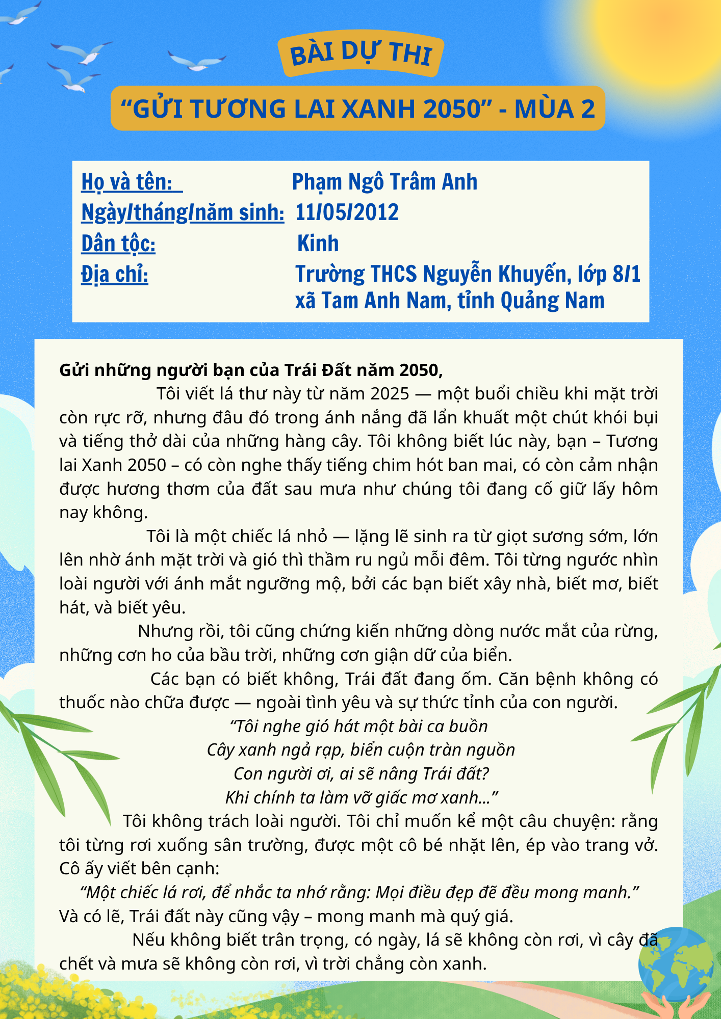 Phạm Ngô Trâm Anh