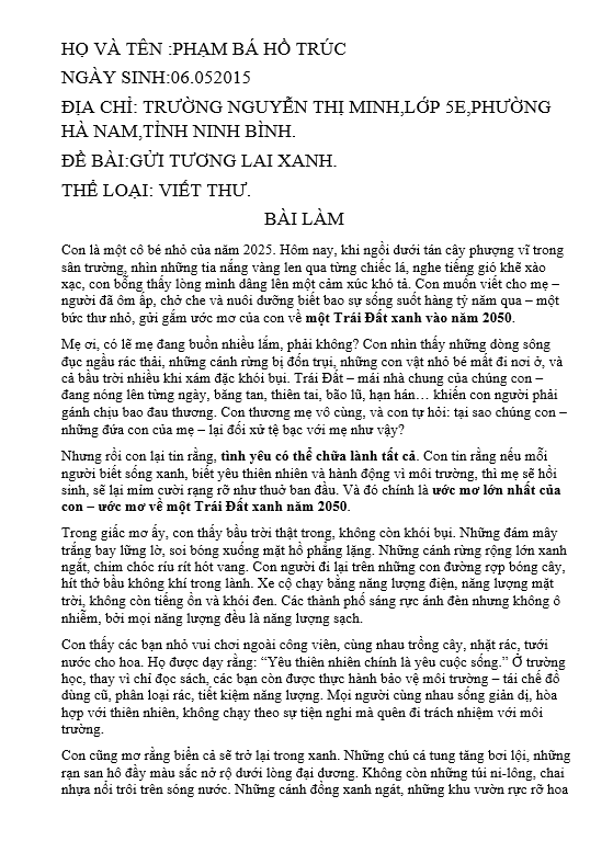 Phạm Bá Hồ Trúc