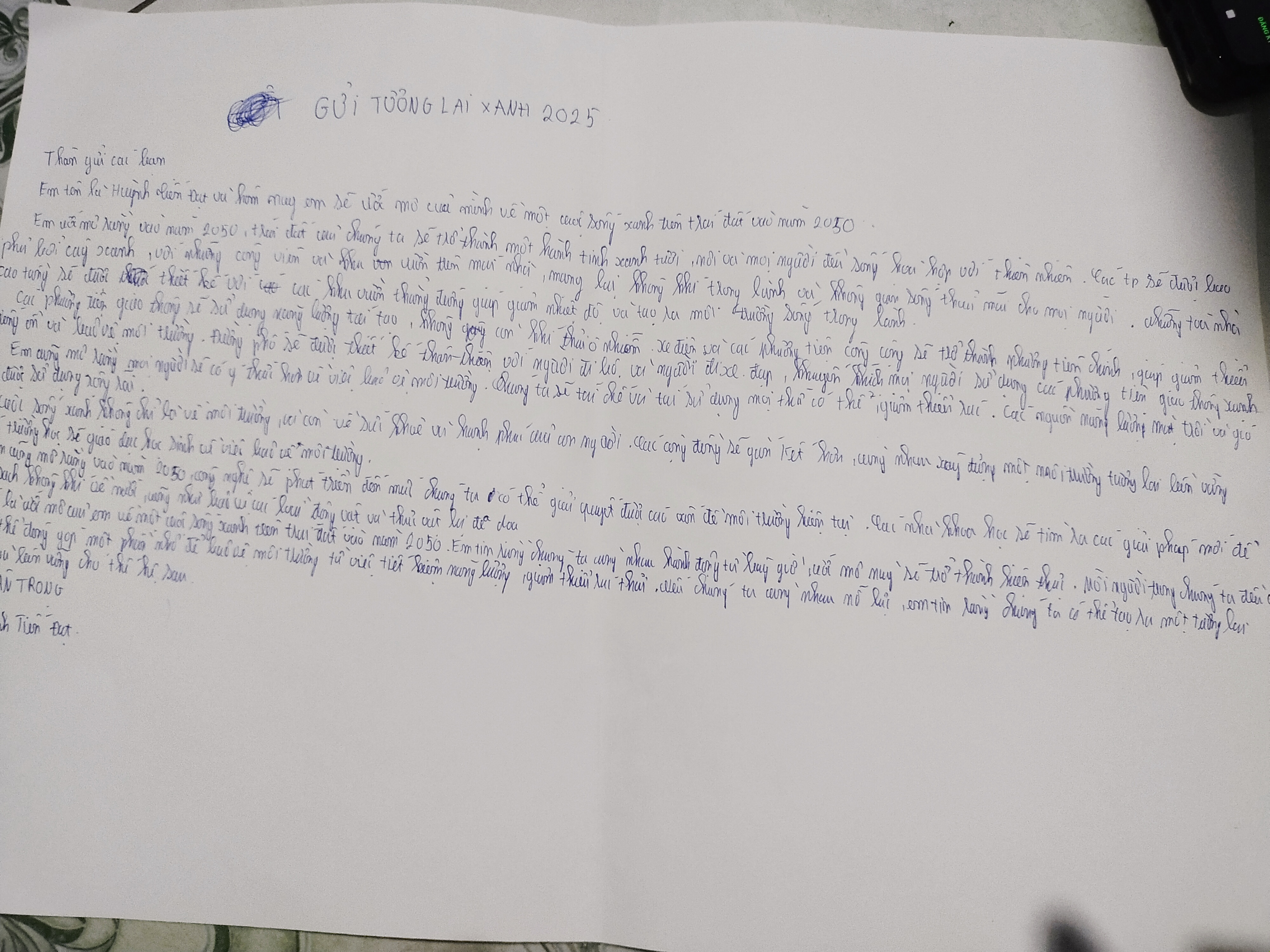Đạt 6a20 Huỳnh tiến