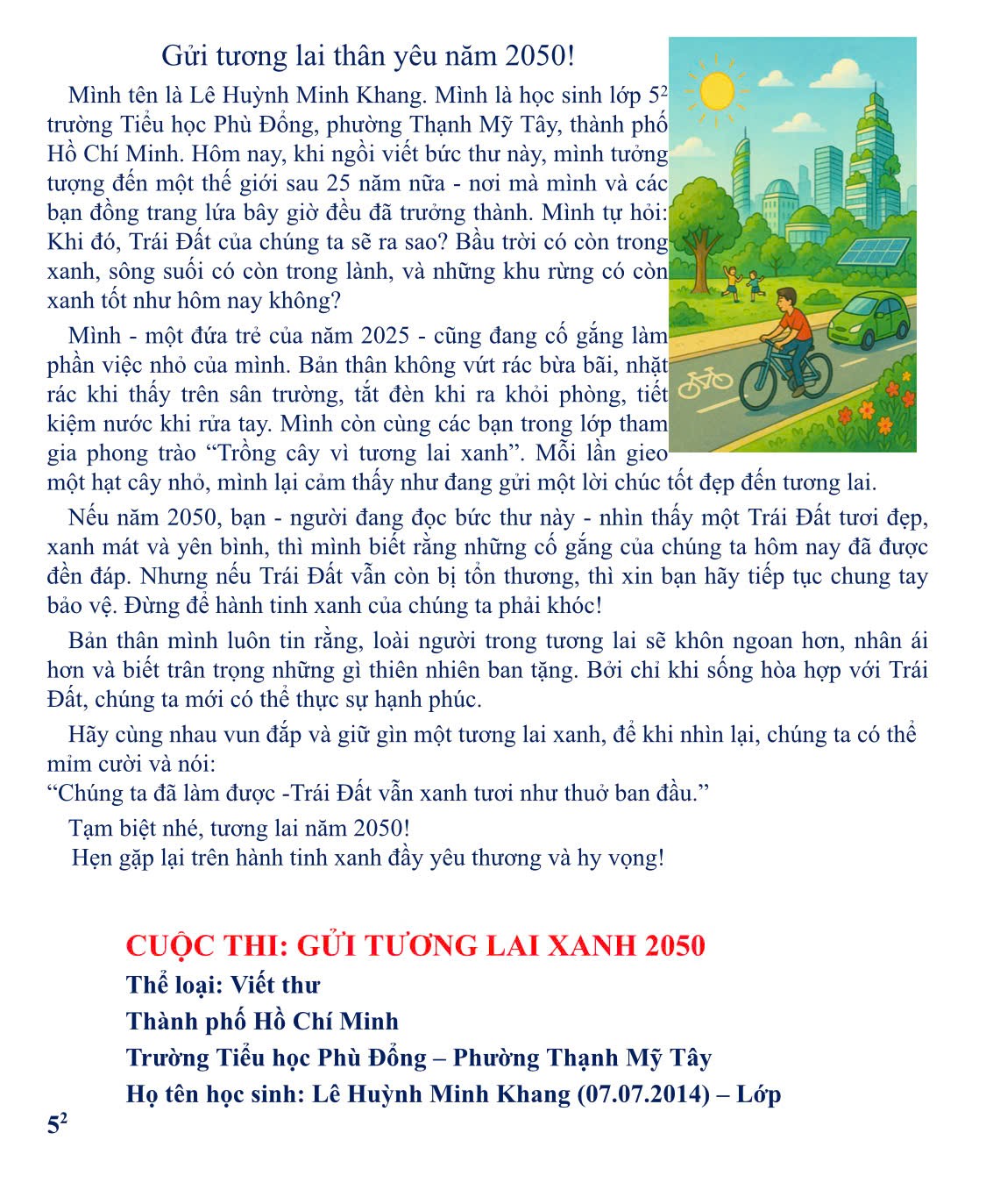 LÊ HUỲNH MINH KHANG