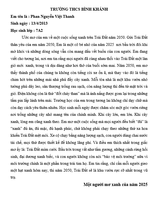 Phan Nguyễn Việt Thanh