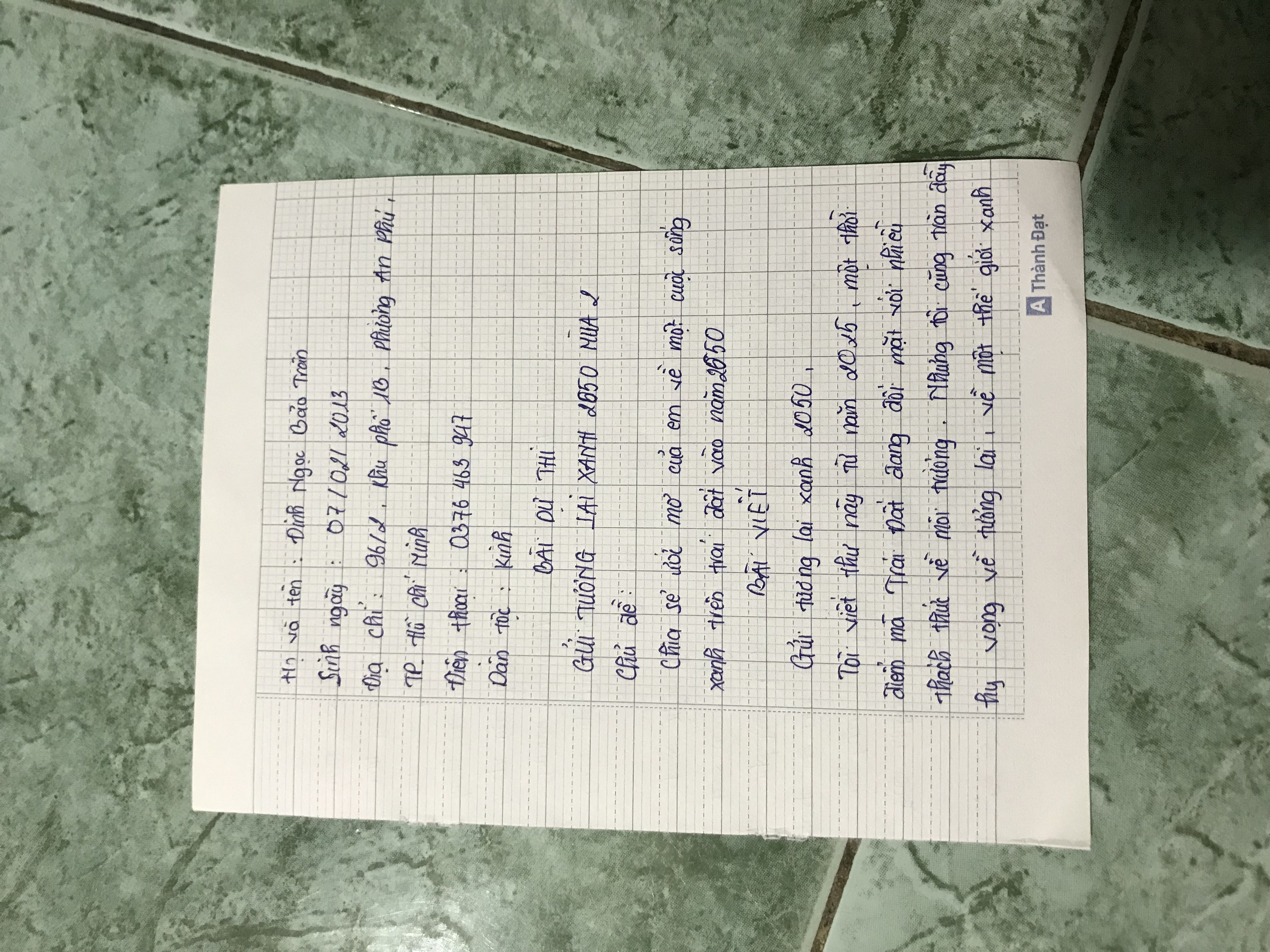 Đinh Ngọc Bảo Trân