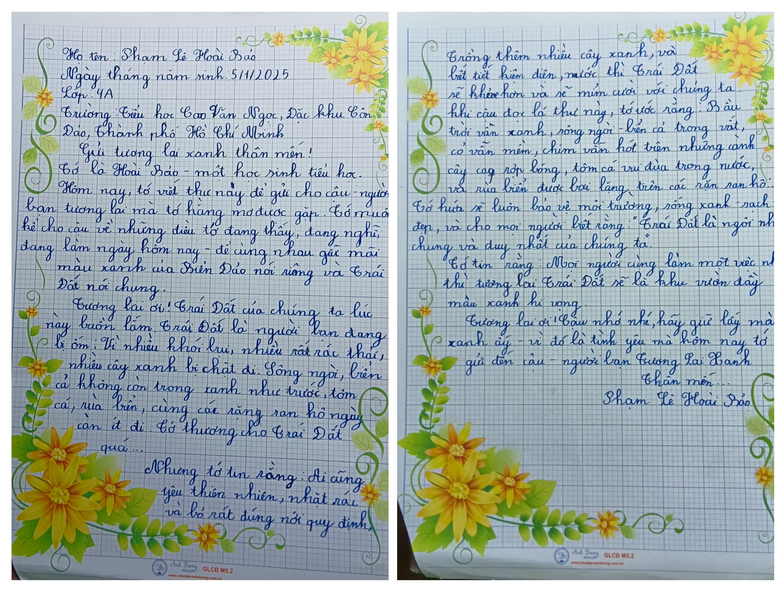 Phạm Lê Hoài Bảo