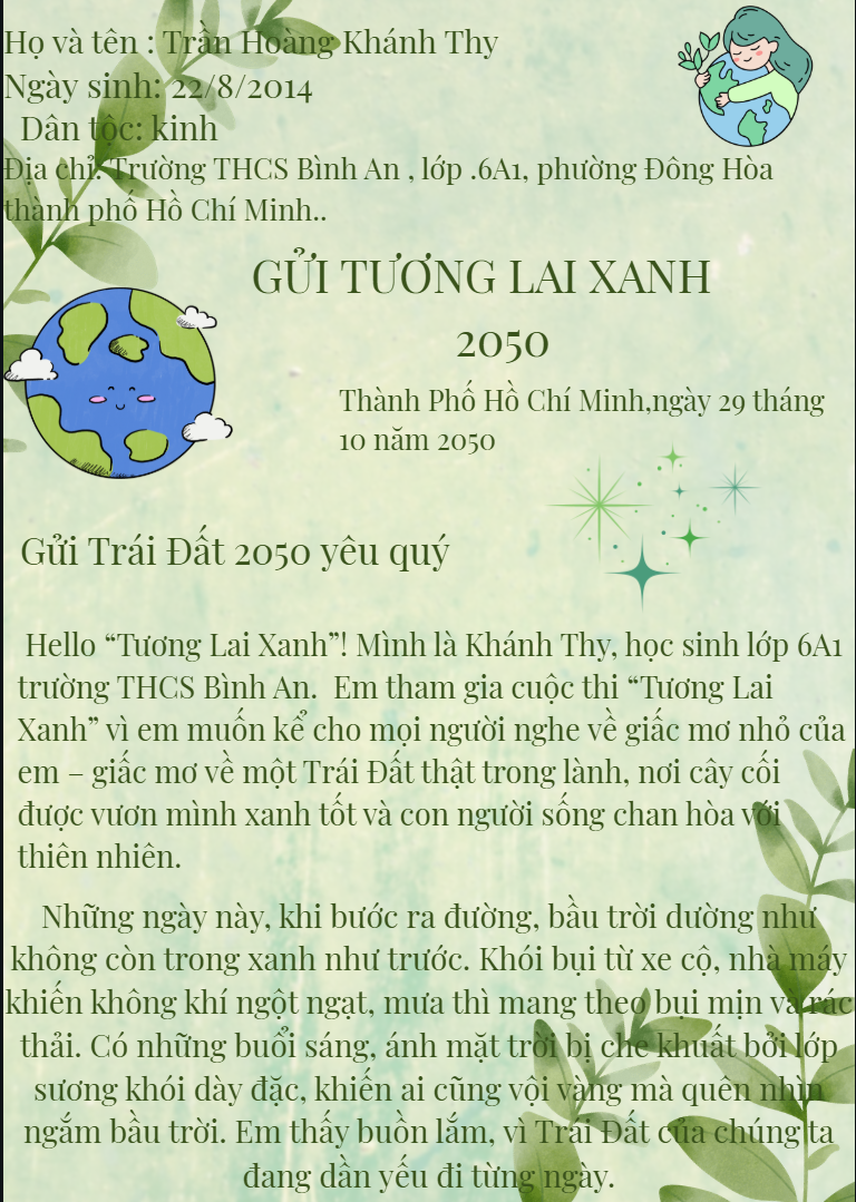Trần Hoàng Khánh Thy