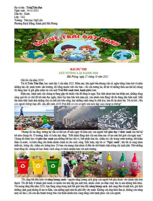 TRẦN TIẾN ĐẠT