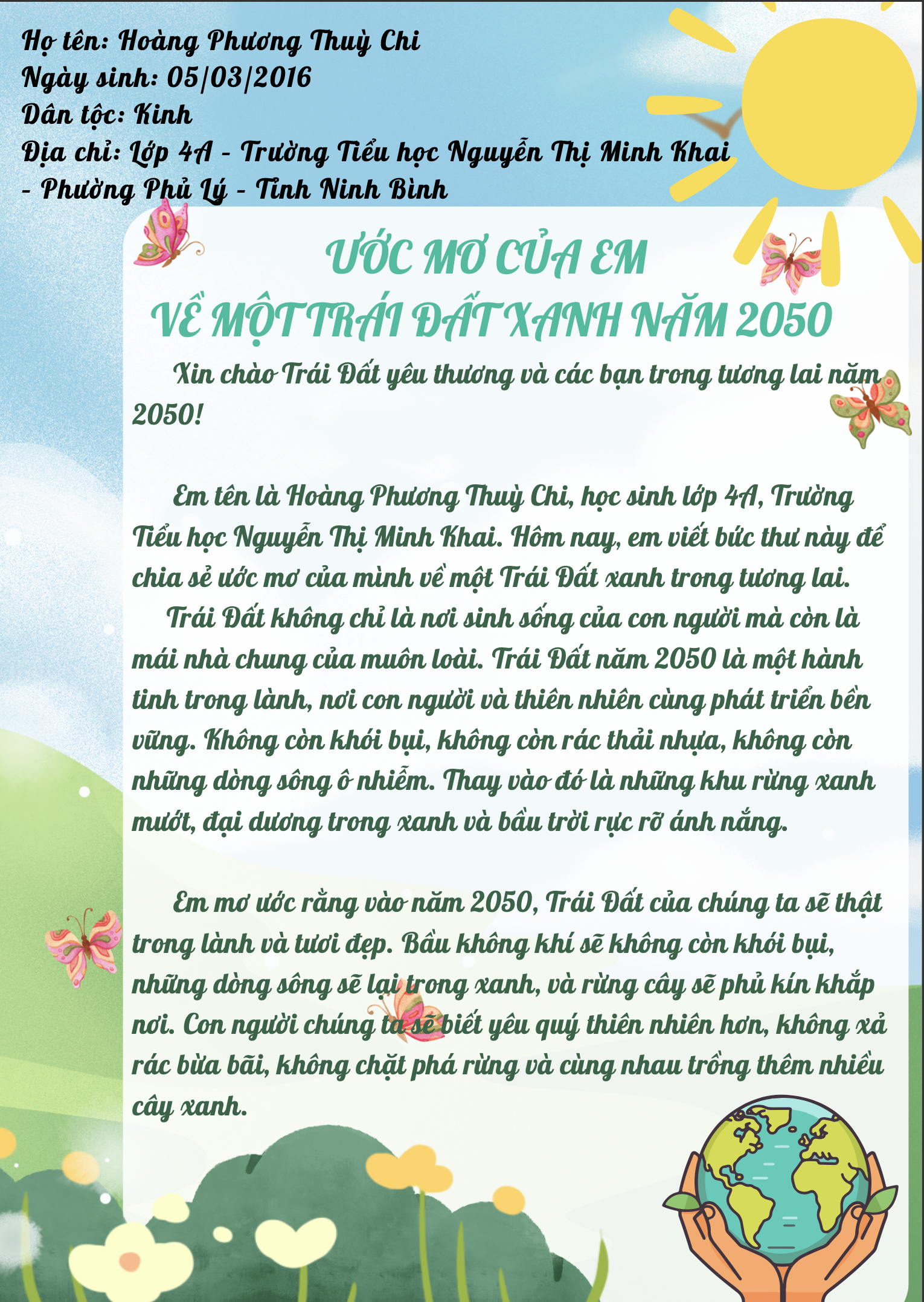 Hoàng Phương Thuỳ Chi